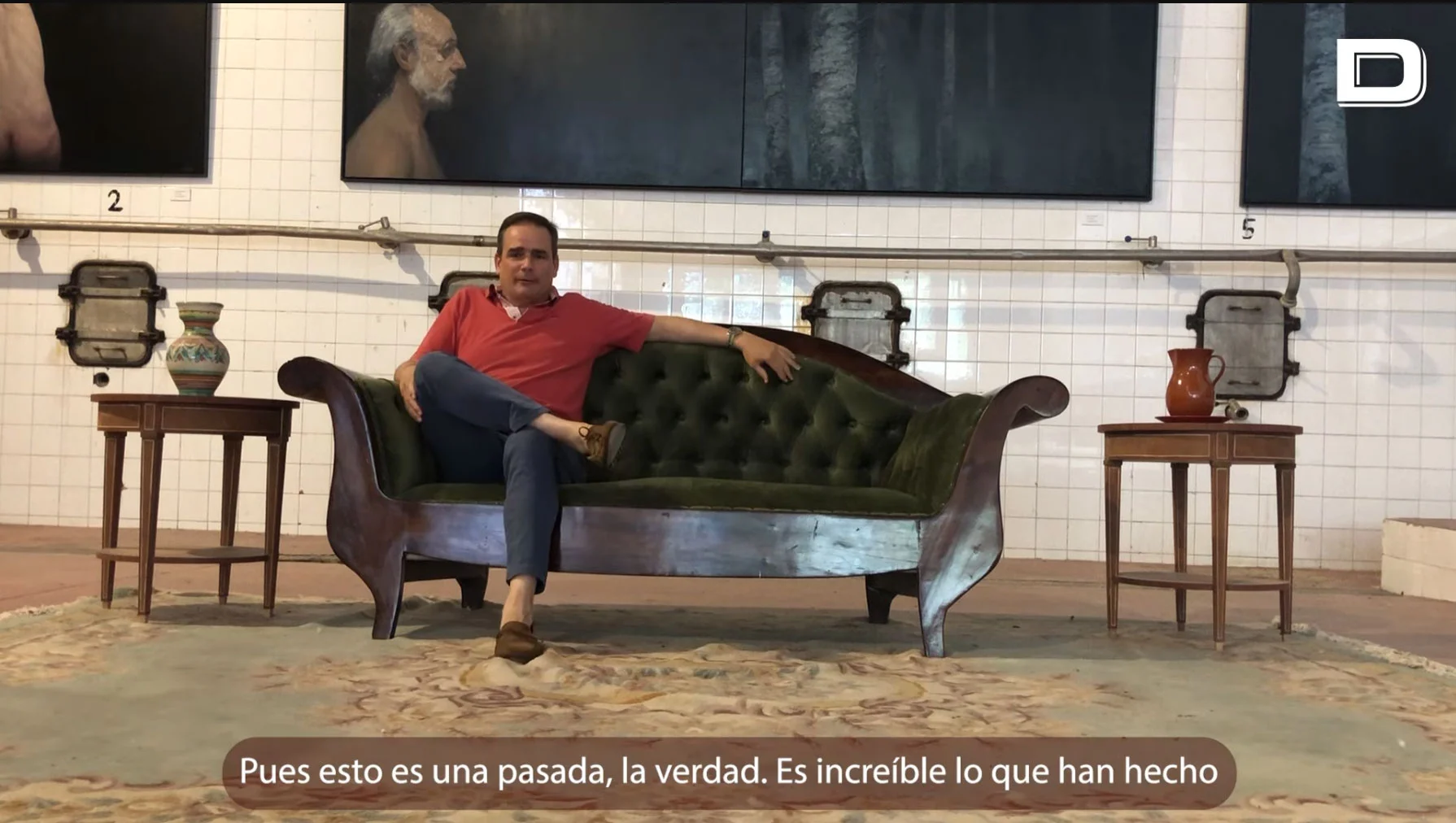 Espacio Colores | El Debate - La fábrica abandonada de zumos que se ha convertido en el espacio cultural más rompedor de Madrid
